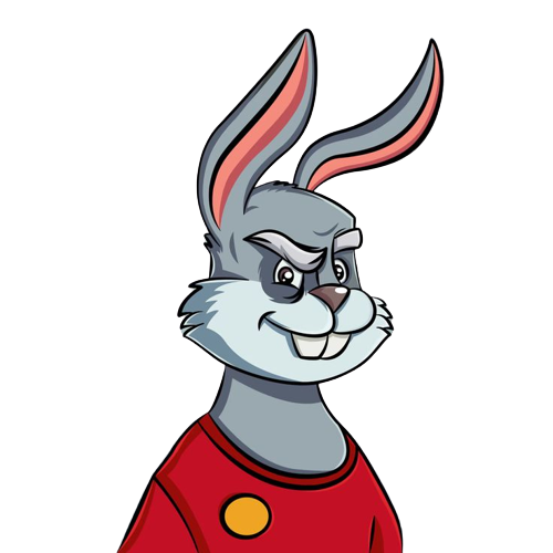 Funny Cheeky Rabbit